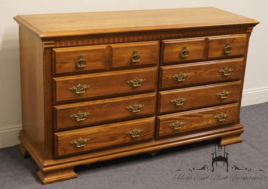 KINCAID FURNITURE Solid Oak Early American 56