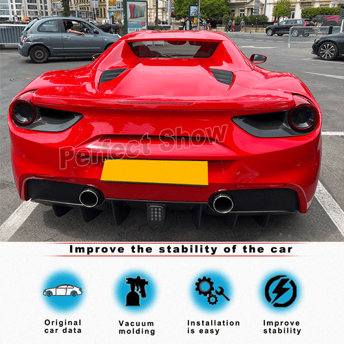 Nebelscheinwerfer Abdeckung Carbon für Ferrari 488 GTB Coupe 488 Spider Cabrio - Bild 2 von 12