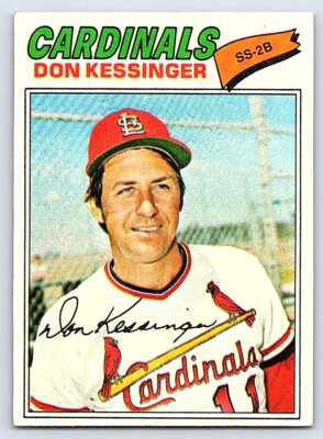 Don Kessinger  1977 Topps  #229 - Please see pics for cond.