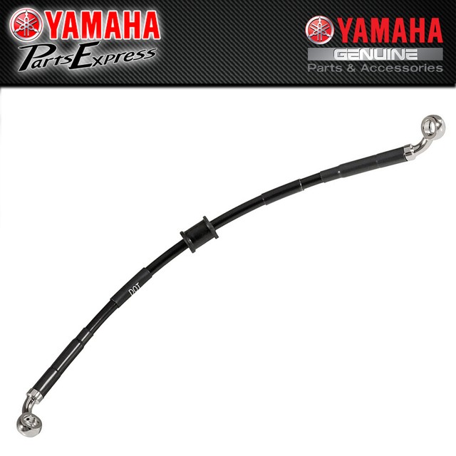 NEW YAMAHA YZFR3® STEEL BRAIDED FRONT BRAKE LINES 1WDF58E0V000 ￡17.