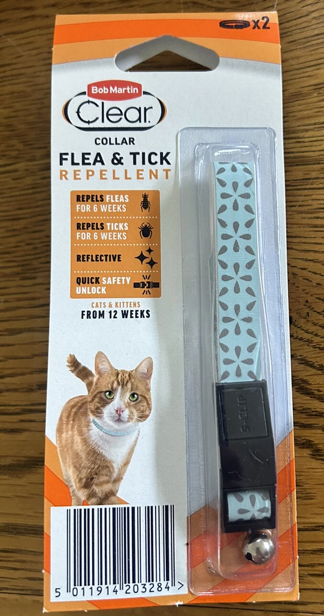 Bob Martin Clear Cat Flea Collar Suitable for Kittens Flea