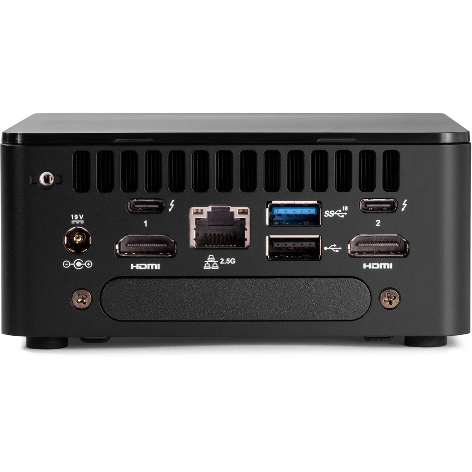 Intel NUC 12 Pro NUC12WSHi7 Mini PC -Core i7-1260P, Iris Xe Graphics Windows Pro - Image 3 of 4