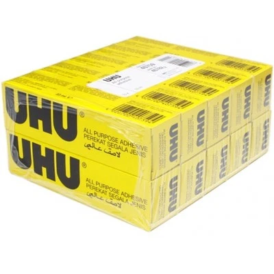 10 x UHU All Purpose Super Glue Plastic Wood Extra Strong Clear Adhesive Boxed