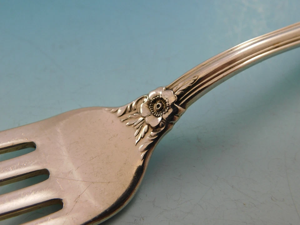 Juego de cubiertos Wild Rose de International de plata esterlina 12 servicio 48 piezas Foto 4 de 4