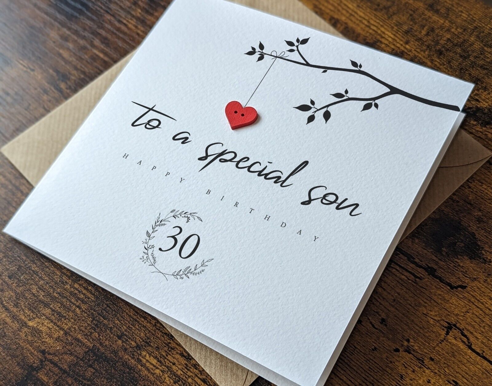 SON 30th Birthday Card, Personalised 30th Birthday Card for Special Son ...