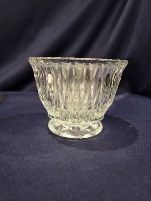Small Sugar Clear Bowl 2 - 3/4'' beautifully cut