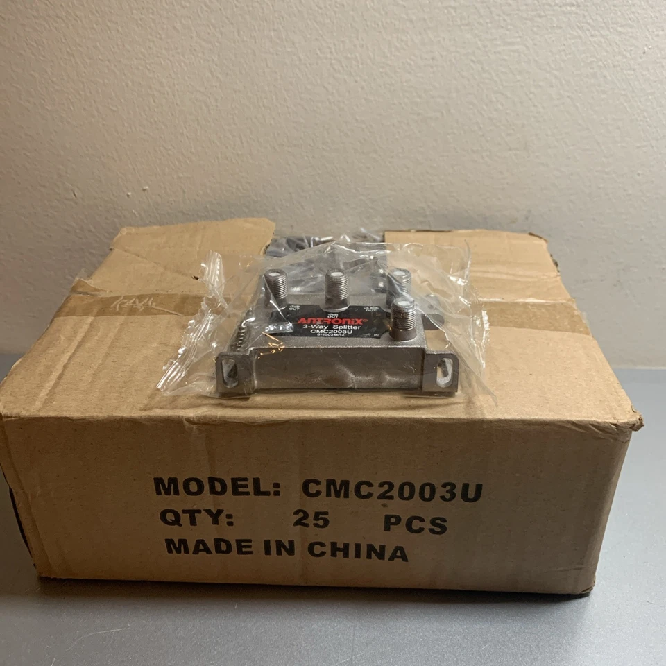 25 Pieces Antronix 3-Ways Splitter CMC2003U  5-1002MHz - Image 2 of 3