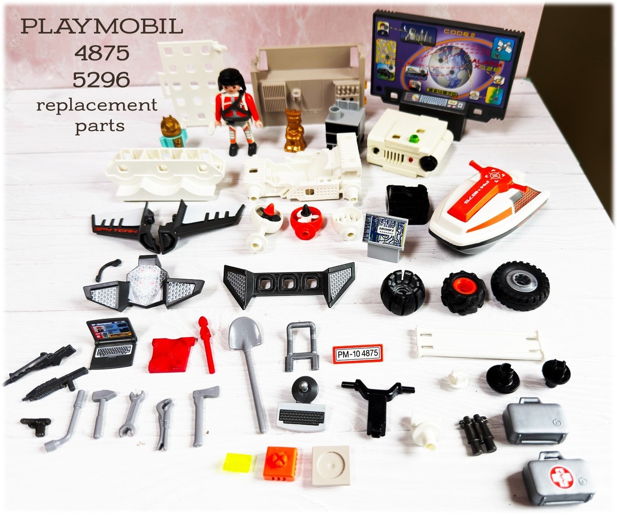 Playmobil 4875 5296 Adventure Secret Top Agent Replacement Pieces