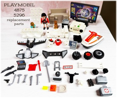 Playmobil 4875 5296 Adventure Secret Top Agent Replacement Pieces