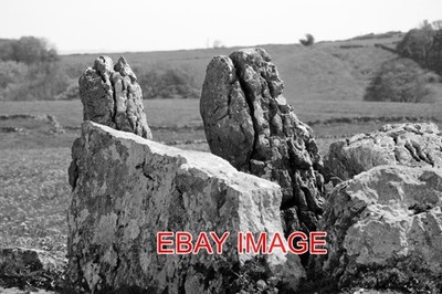PHOTO  FIVE WELLS NEOLITHIC CHAMBERED CAIRN AT TADDINGTON MOOR.