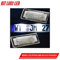Kit Kennzeichenbeleuchtung LED Kompatibel Mit Audi TT 8N3 Roadster 8N9 1998-2006