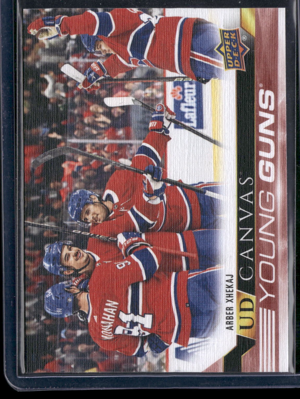 2022 Upper Deck Series 2 Arber Xhekaj #C236 Young Guns Canvas Rookie RC