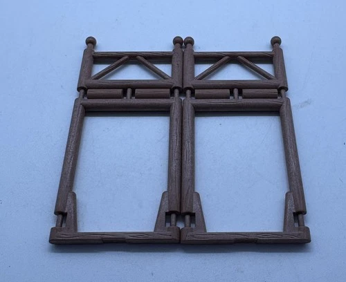 Vintage Playmobil Fort Bravo 3773 Replacement Part X2