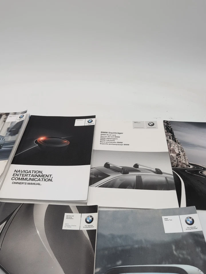 2014 BMW 5 SERIES SEDÃ MANUAL DO PROPRIETÁRIO 528i 535i 550 535d i 14 + NAVEGAÇÃO - Imagem 3 de 4