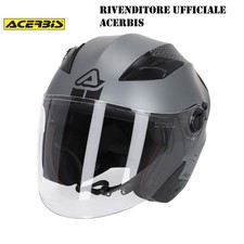 Casco Acerbis Firstway Jet Semintegrale   Grigio Doppia V  22-06 Misura M Roma
