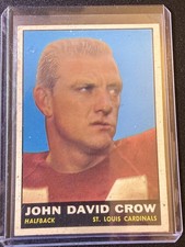 1961 Topps #116 John David Crow St. Louis Cardinals