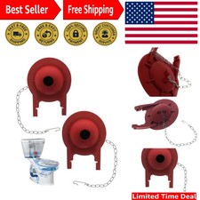 Durable 3-Inch Toilet Flapper Compatible with Toto G-Max - 2 Pack Replacement