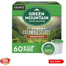 Colombia Select, Keurig Single Serve K-Cup Pods, Medium Roast Coffee, 60 Coun...