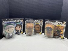 Lot Of 3 Hallmark Star Wars Itty Bittys Limited Edition Chewbacca Jawa Han Solo