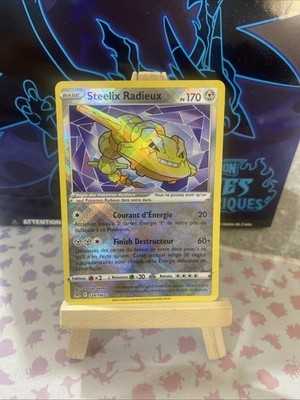 Pokemon Karte Strahlender Steelix 124/196 EB11 Verlorener Ursprung NEU