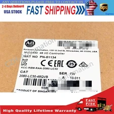 NEW Allen Bradley 2080-LC30-48QVB Micro830 48 I/O Controller FNFP US Free Tax