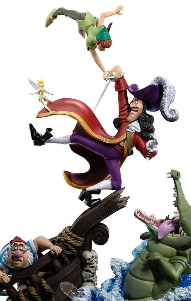 IRON STUDIOS DISNEY PETER PAN VS HOOK DELUXE 1/10 42CM