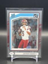 2024 Panini Clearly Donruss - Rated Rookie Jayden Daniels #52 (RC)