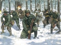 Italeri 6133 1/72 U.S. Infanterie Winteruniform Bausatz