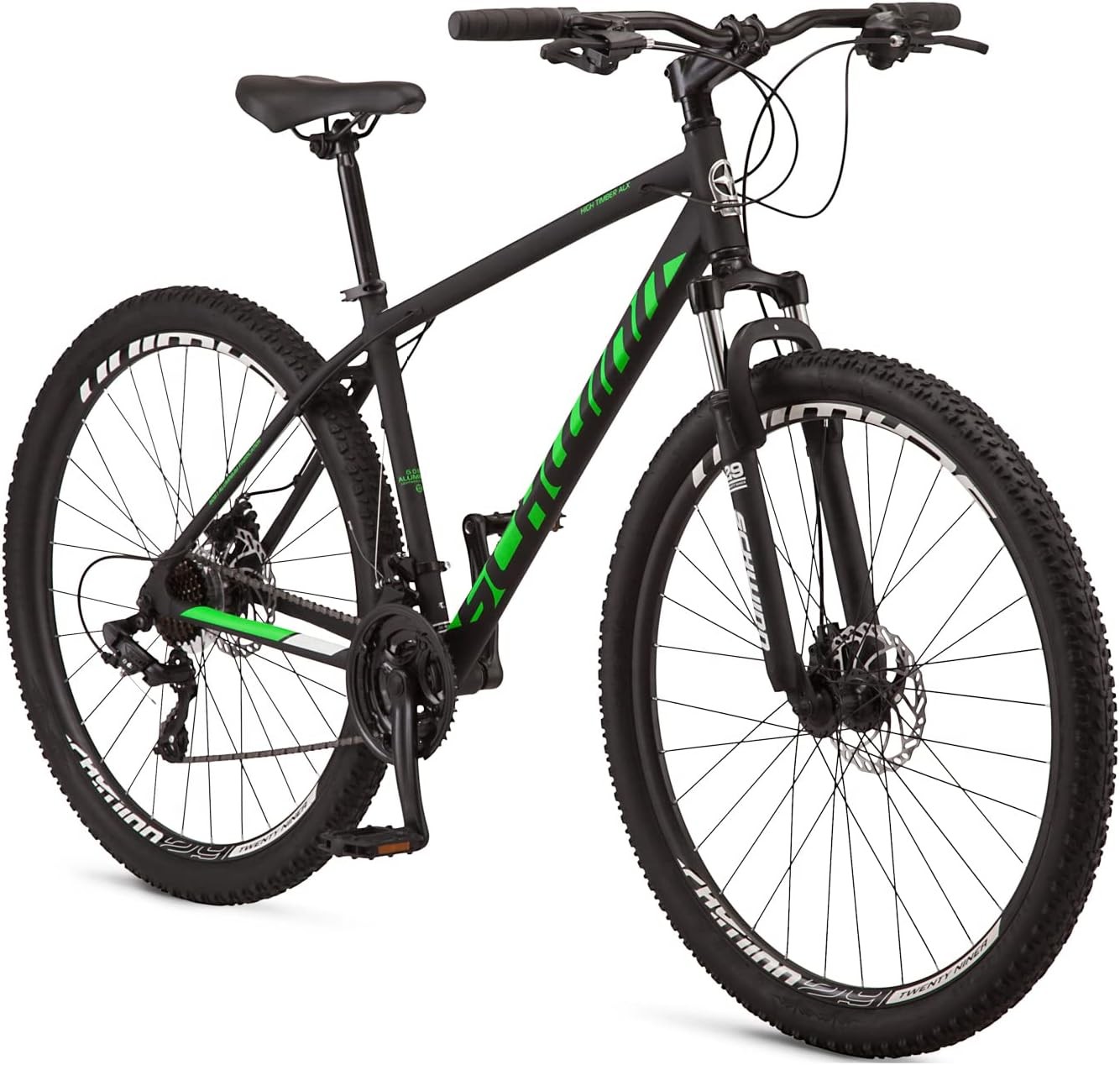 Горный велосипед Schwinn High Timber 7 скоростей 29 колес - ЧЕРНЫЙЗЕЛЕНЫЙ 106090₽