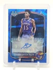 BRYSON TILLER 2025-26 BOWMAN CHROME U 1ST SAPPHIRE REFRACTOR AUTO #CPA-BT Q7372
