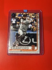 2019 Topps - Brandon Crawford #53 San Francisco Giants Signed Autographed Card