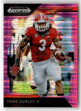 Todd Gurley II 2019 Panini Prizm Draft Picks #92 Prizms Pink Pulsar