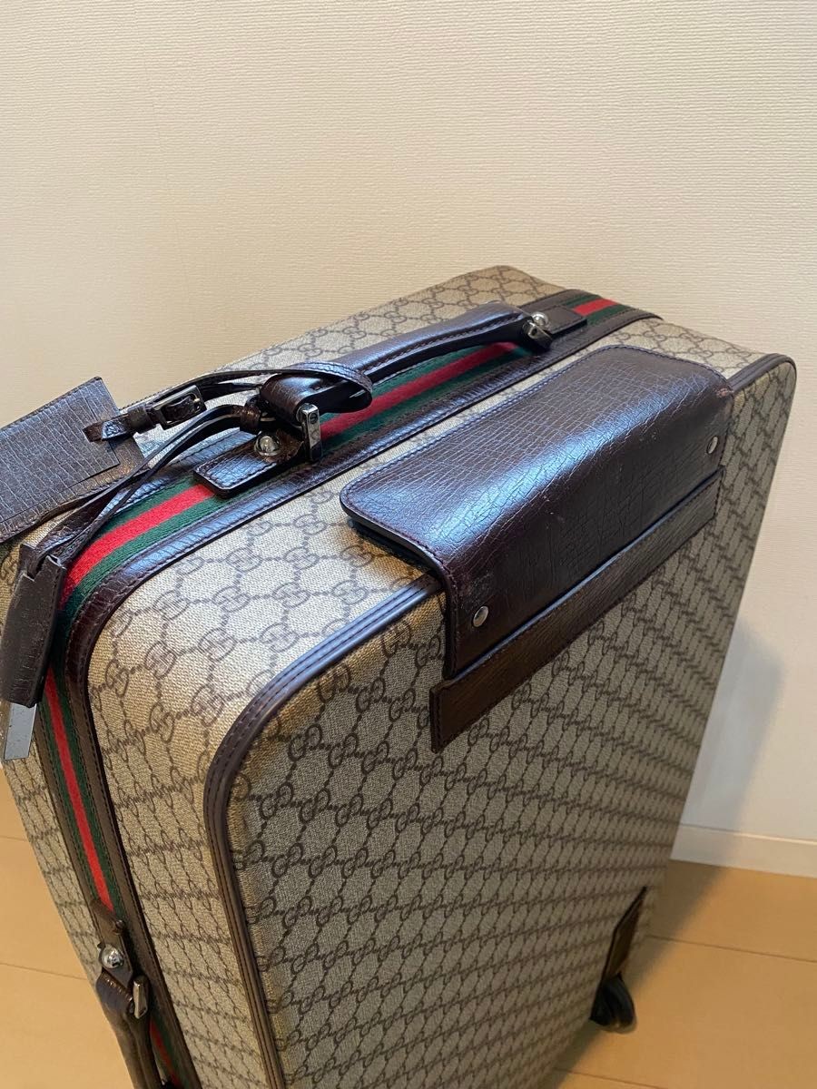 GUCCI Vintage Suitcase Carry-On Luggage | Used Condition