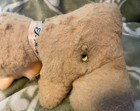Vintage Ruston Rubber Face Bear Music Box Plush Kitsch Vintage Anthropomorphic — photo 4
