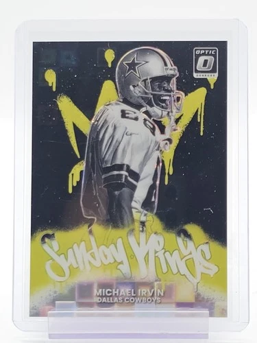 2025 Donruss Optic Michael Irvin Black Pandora (RAW)