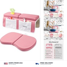 Odor-Free Baby Bath Kneeler and Elbow Rest Pad Set, 1.6'' Thick, Quickly Dry,...