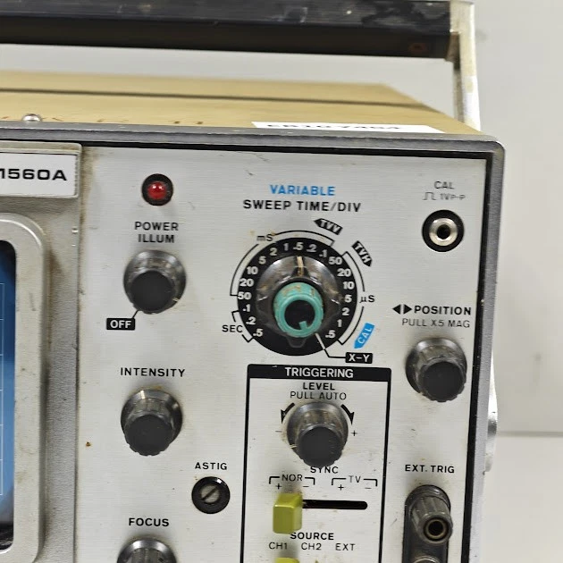 Trio CS-1560A 15MHz Oscilloscope - Untested, Turns ON/OFF - Image 3 of 4