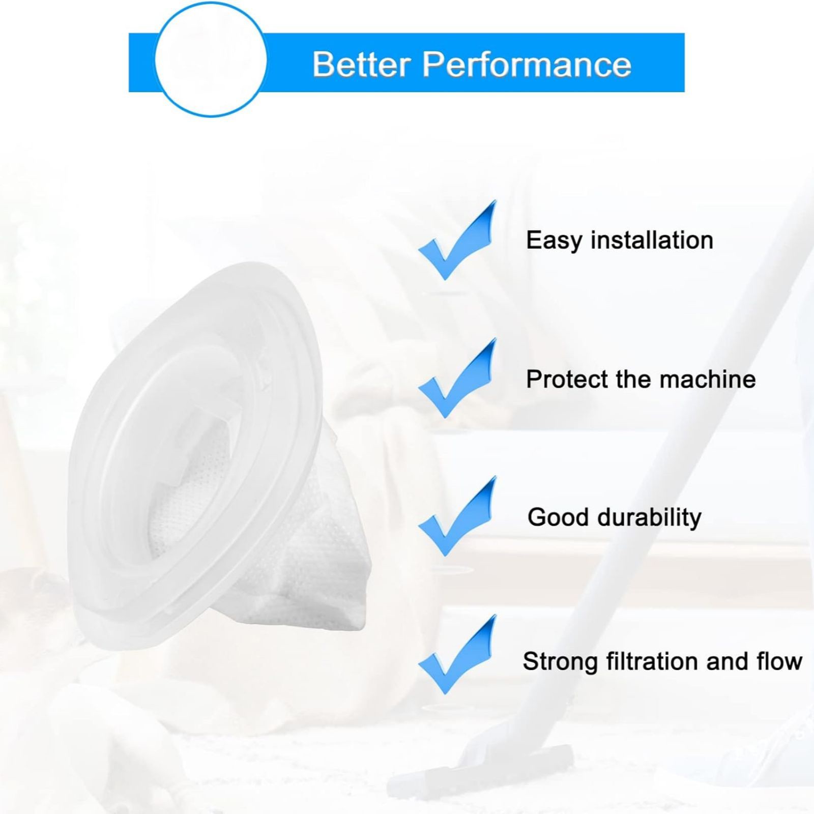 3pcs Vacuum Cleaner Filter For Black And Decker Dustbuster Handheld Vacuum