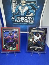 2025 Donruss - Galaxy of Stars Lamar Jackson #13 & Lamar Jackson Score Red 🔥🔥