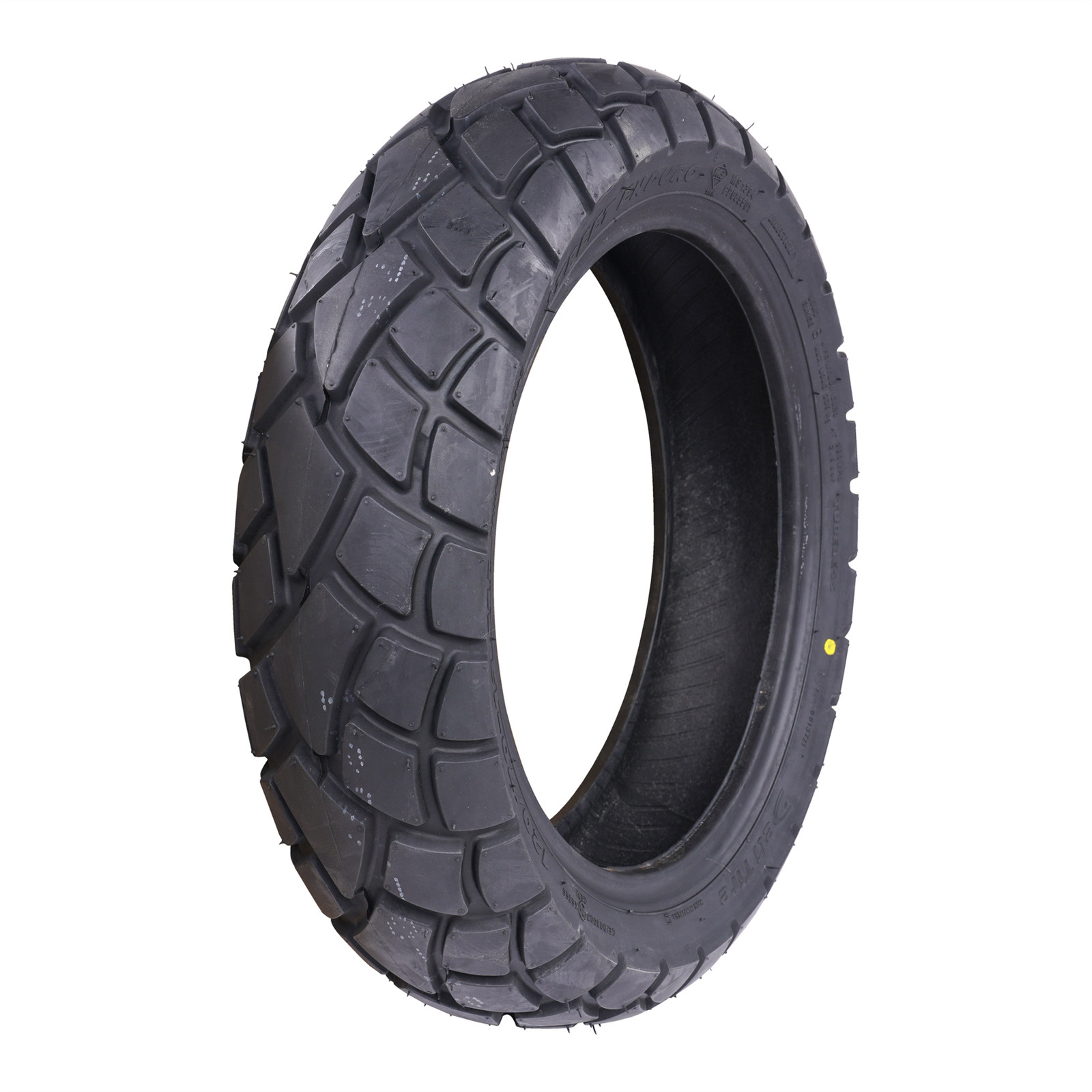 Deli Tire Street Enduro Tubeless 130/70-12 Scooter Tyre SB-117 Tread E-Marked - Image 2