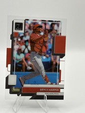 2022 Panini Chronicles Bryce Harper Donruss Clearly #39 Philadelphia Phillies