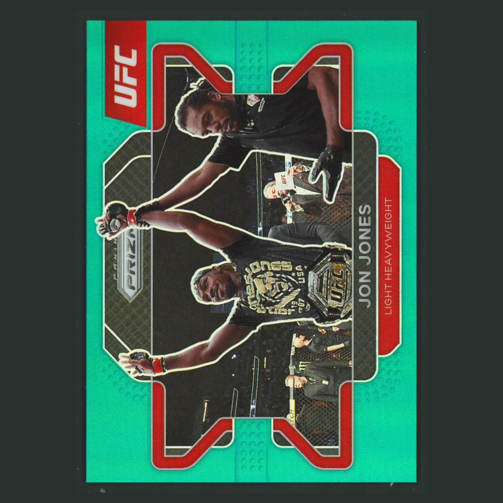 Jon Jones #4 Ufc Cards 2022 Panini Prizm UFC trading card — raw and PSA graded price guide
