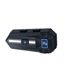 Motorcycle Bluetooth 5.3 Headset Helmet Handsfree Earphones Intercom Speaker Mic