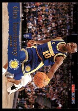 Tim Hardaway 1995-96 Hoops #52 Warriors NBA READ FREE SHIPPING AutographDen