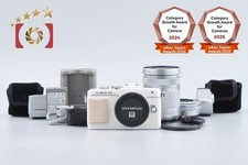 "Count 1,088" Olympus PEN Lite E-PL7 White 16.1 MP 14-42 40-150 Lenses