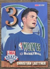1993 Fleer/Skybox International NBA Draft Christian Laettner
