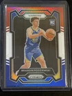2023-24 Brandin Podziemski Panini Prizm Red White Blue Rookie (RC) #147