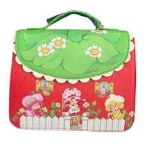 Her Universe Strawberry Shortcake House Crossbody Bag With Chase Variant New