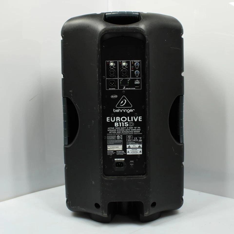 Behringer Eurolive B115D USB Port 550 Watt 15" Speaker - Image 4 of 4