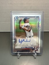 2021 Bowman - Chrome Prospects Autographs Dylan MacLean #CPA-DMA Refractor /499 
